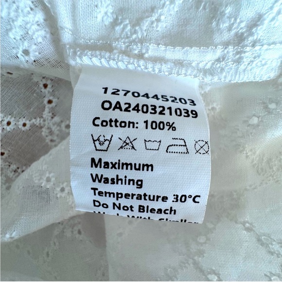 Commense White Pajama Set - Picture 4 of 4